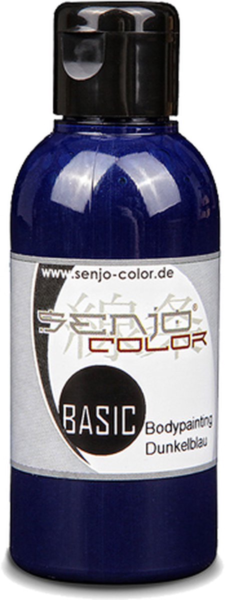 Senjo-Color  Dark Blue 75ml airbrushschmink | Airbrushschmink waterbasis